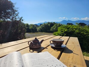 Opções para refeição ao ar livre