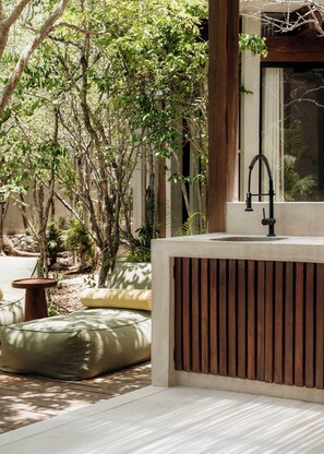 Terrace/patio - Private Jungle Villa · Pool & Concierge for 21 (Tulum)