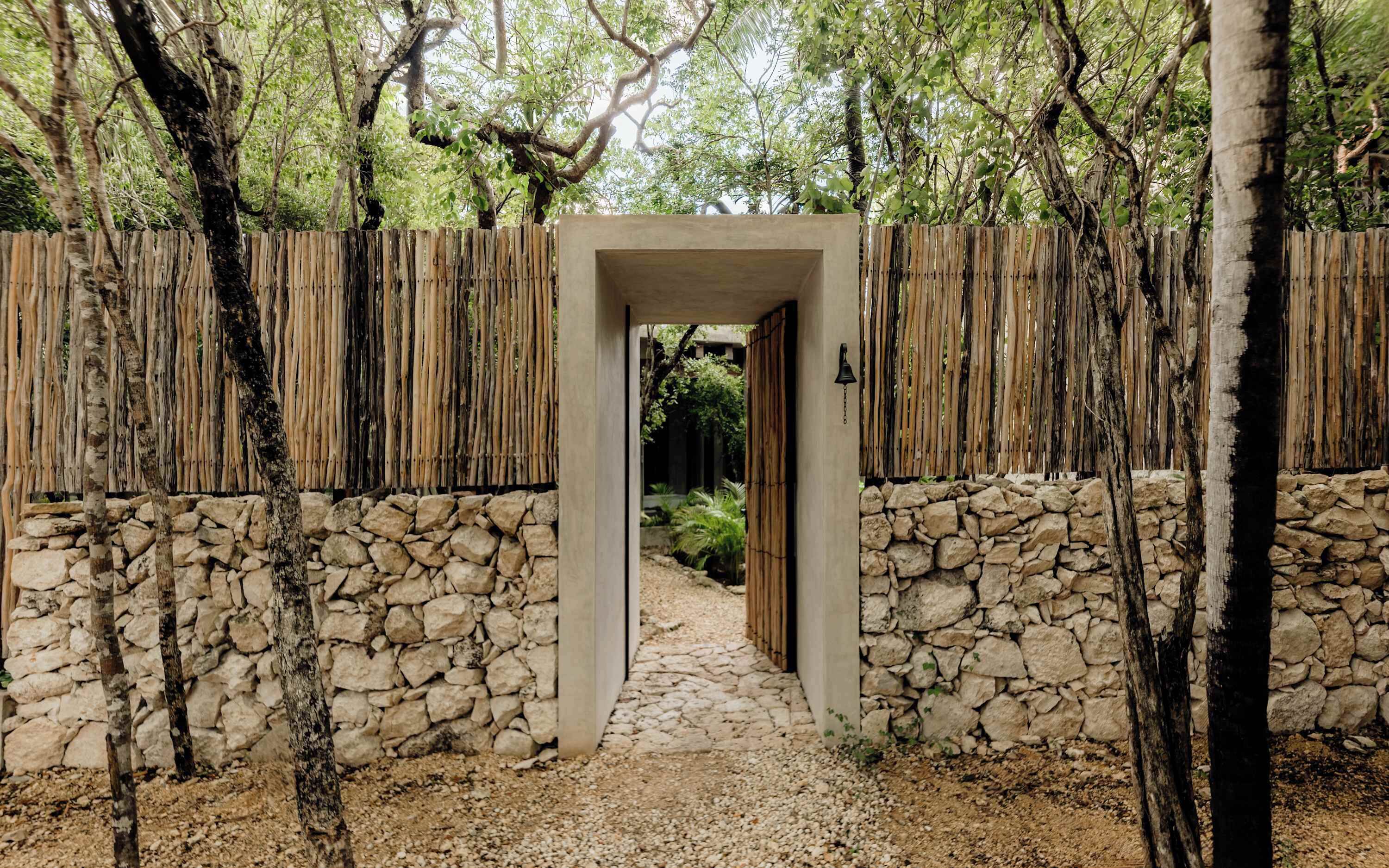 Enceinte de l’hébergement