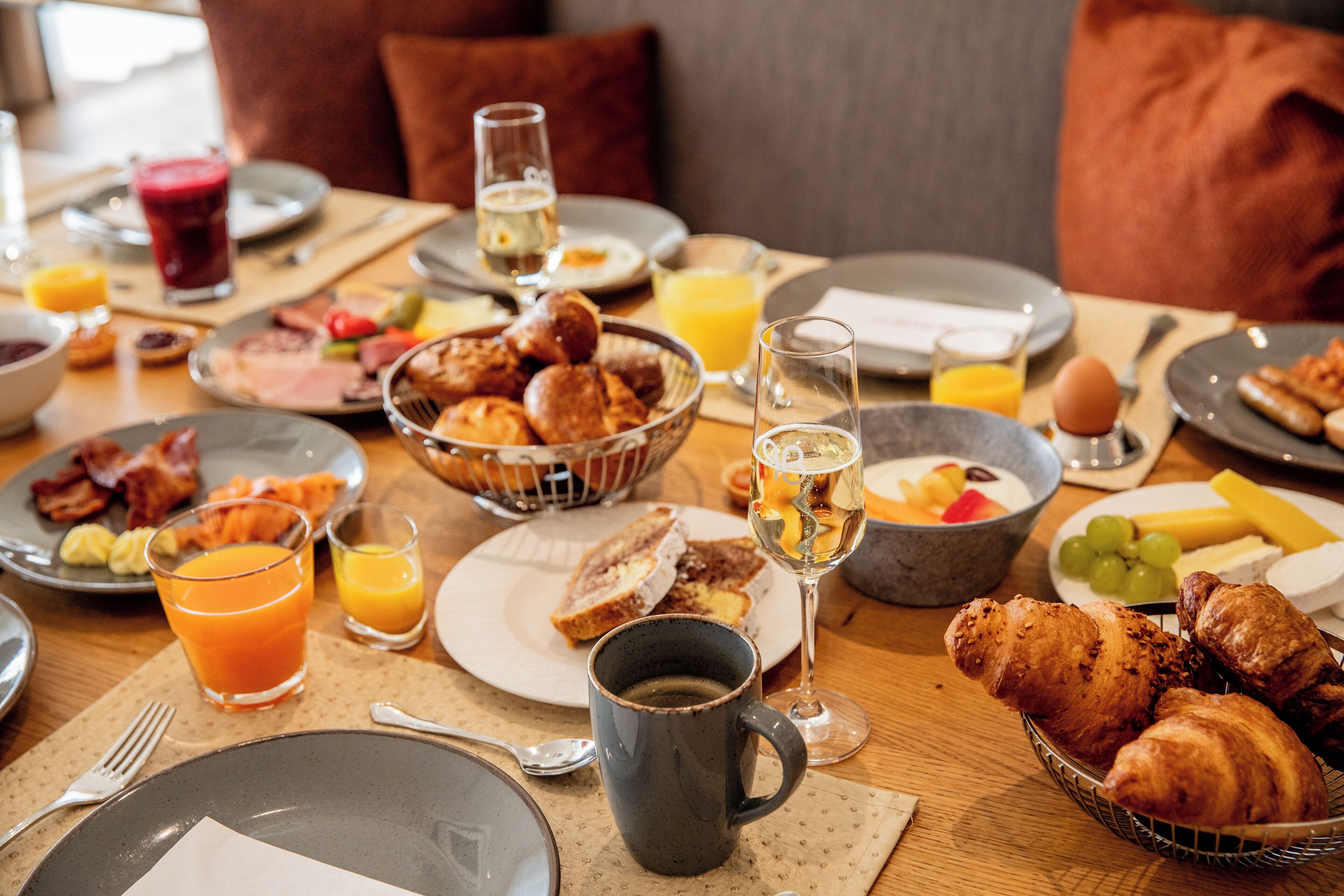 Tägliches inbegriffenes Frühstücksbuffet