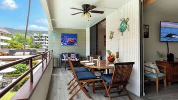 Condo, Multiple Beds, Balcony, Pool View (WSV 117) | Outdoor dining
