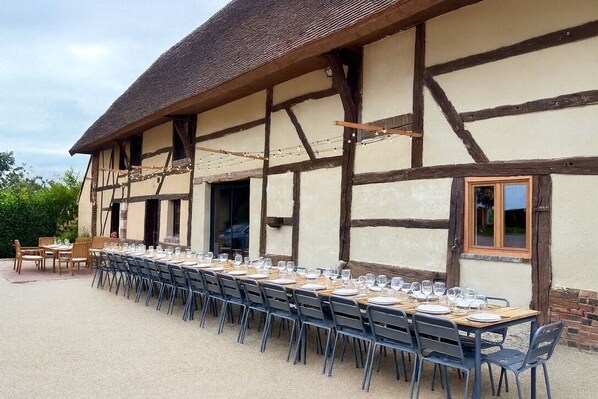 Udendørs spisemuligheder