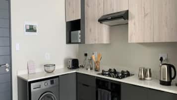 Microwave, oven, stovetop, toaster