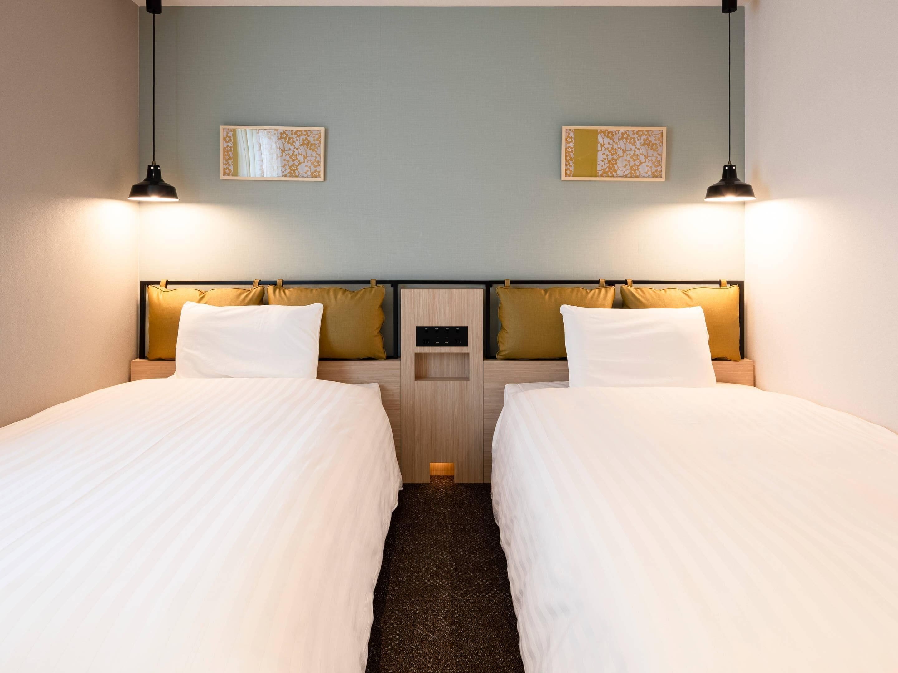 Standard Room, 2 Single Beds, Non Smoking | Premium bedding, blackout curtains, free WiFi, bed sheets