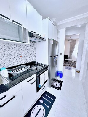 Microwave, oven, stovetop