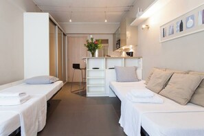 Fer et planche à repasser, Wi-Fi, draps fournis