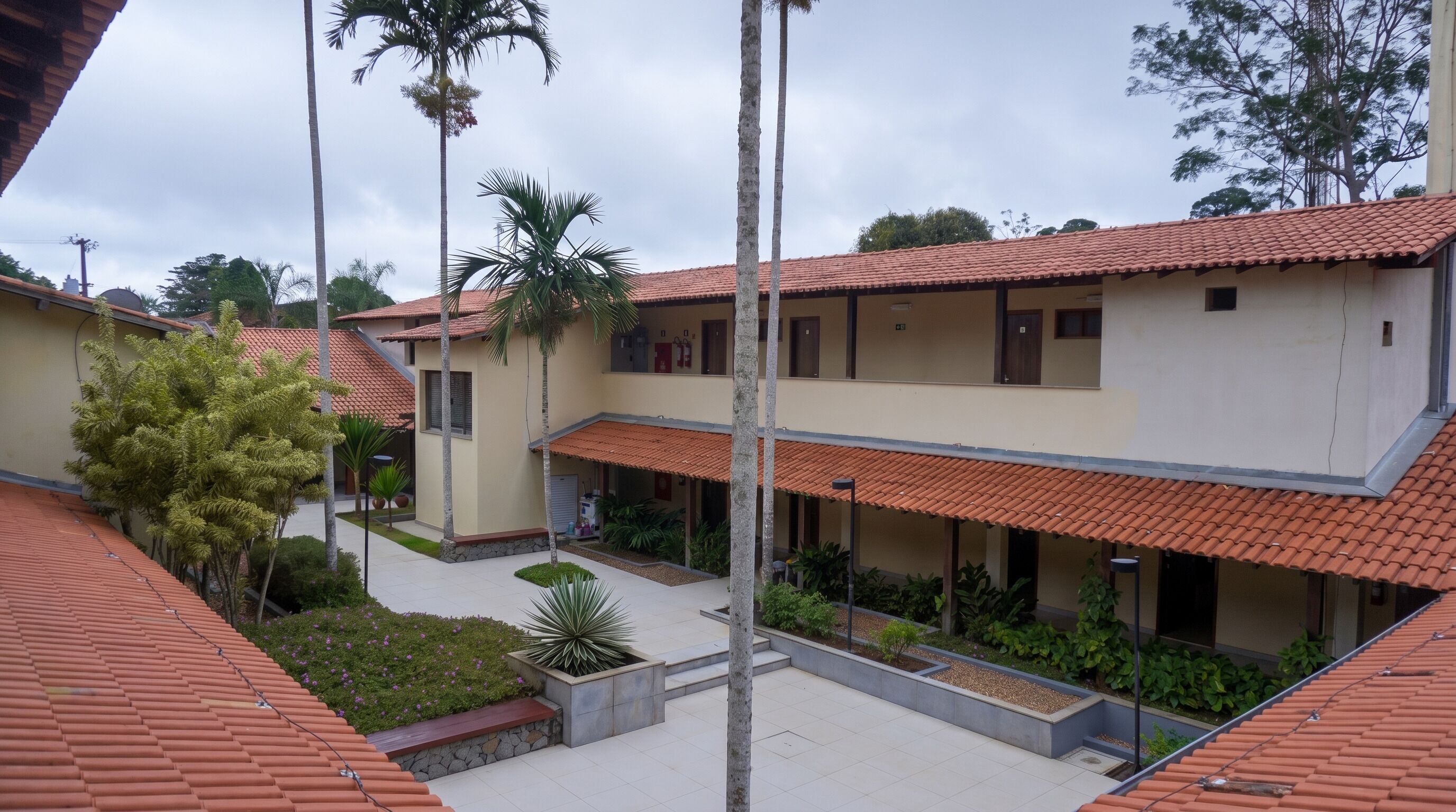 Courtyard view