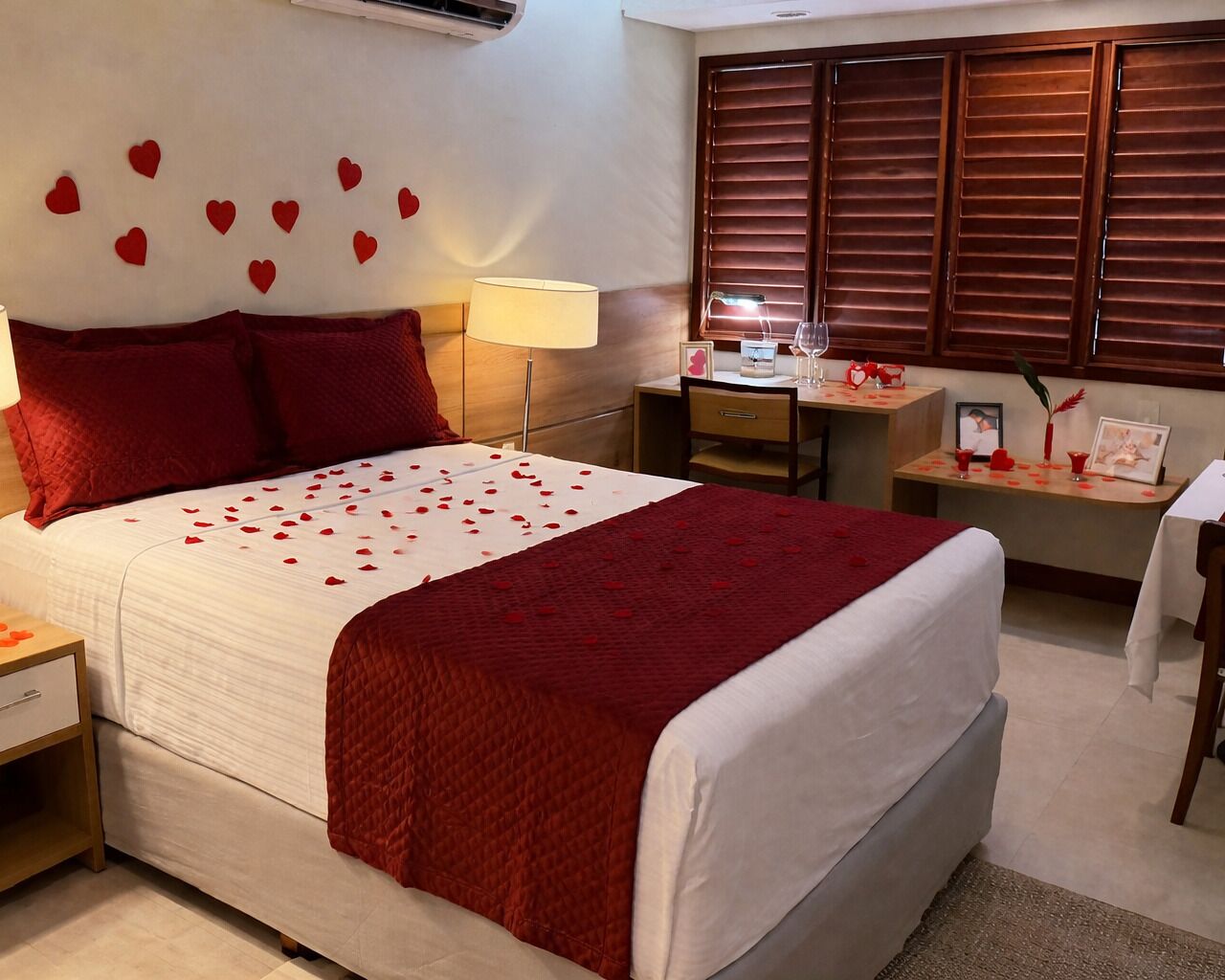 Romantiskt rum | Gratis wi-fi och sängkläder