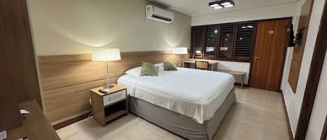 Double Room, Balcony, Courtyard View | Free WiFi, bed sheets