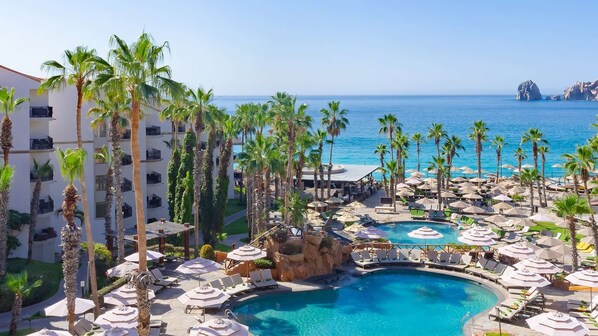 Pool - Villa Del Palmar located on the pristine Medano beach in gorgeous Cabo San Lucas (Cabo San Lucas)