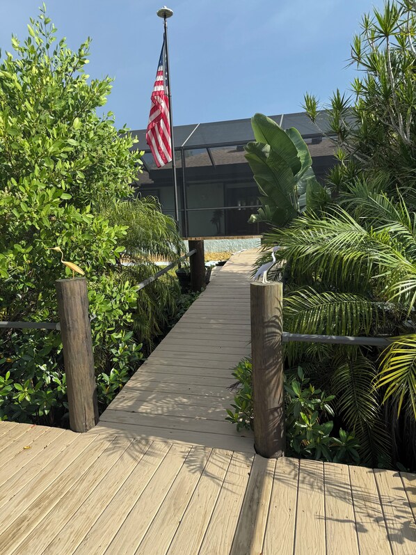 Enceinte de l’hébergement