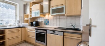 Appartement 'Am Kurpark' avec balcon et Wi-Fi