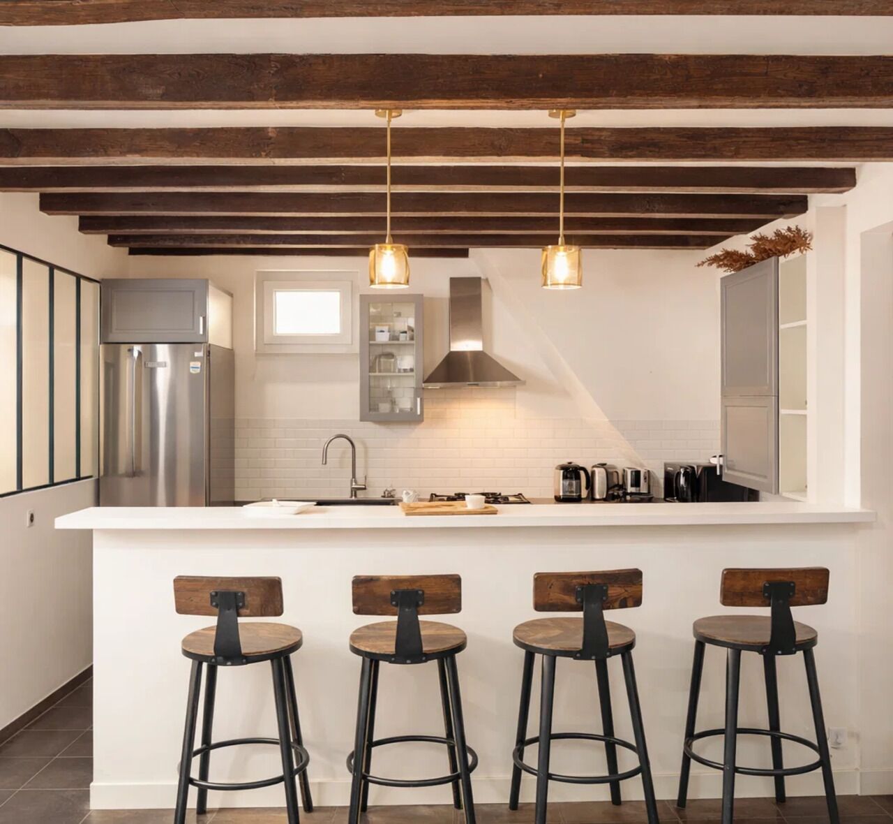 Signature Apartment, Courtyard View | Living area | 108-cm Smart TV with digital channels