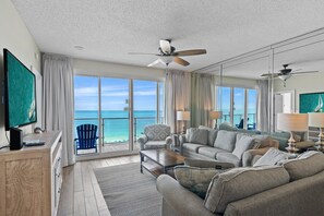 Condo, Multiple Beds (Sterling Sands 606) | Living area - Sterling Sands 606 (Destin)
