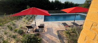 Les Tratinneries, air-conditioned house in Périgord noir - private heated swimming pool