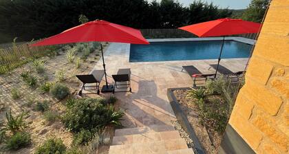 Les Tratinneries, air-conditioned house in Périgord noir - private heated swimming pool