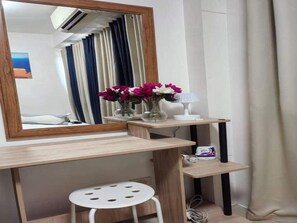 Appartement, 1 slaapkamer, balkon, uitzicht op de stad | Interieur