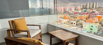 Hermoso depto de 1D terraza y vista mar