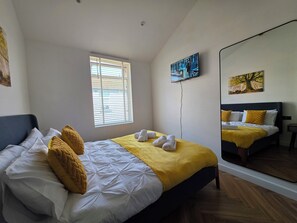 2 habitaciones, wifi gratis y ropa de cama 