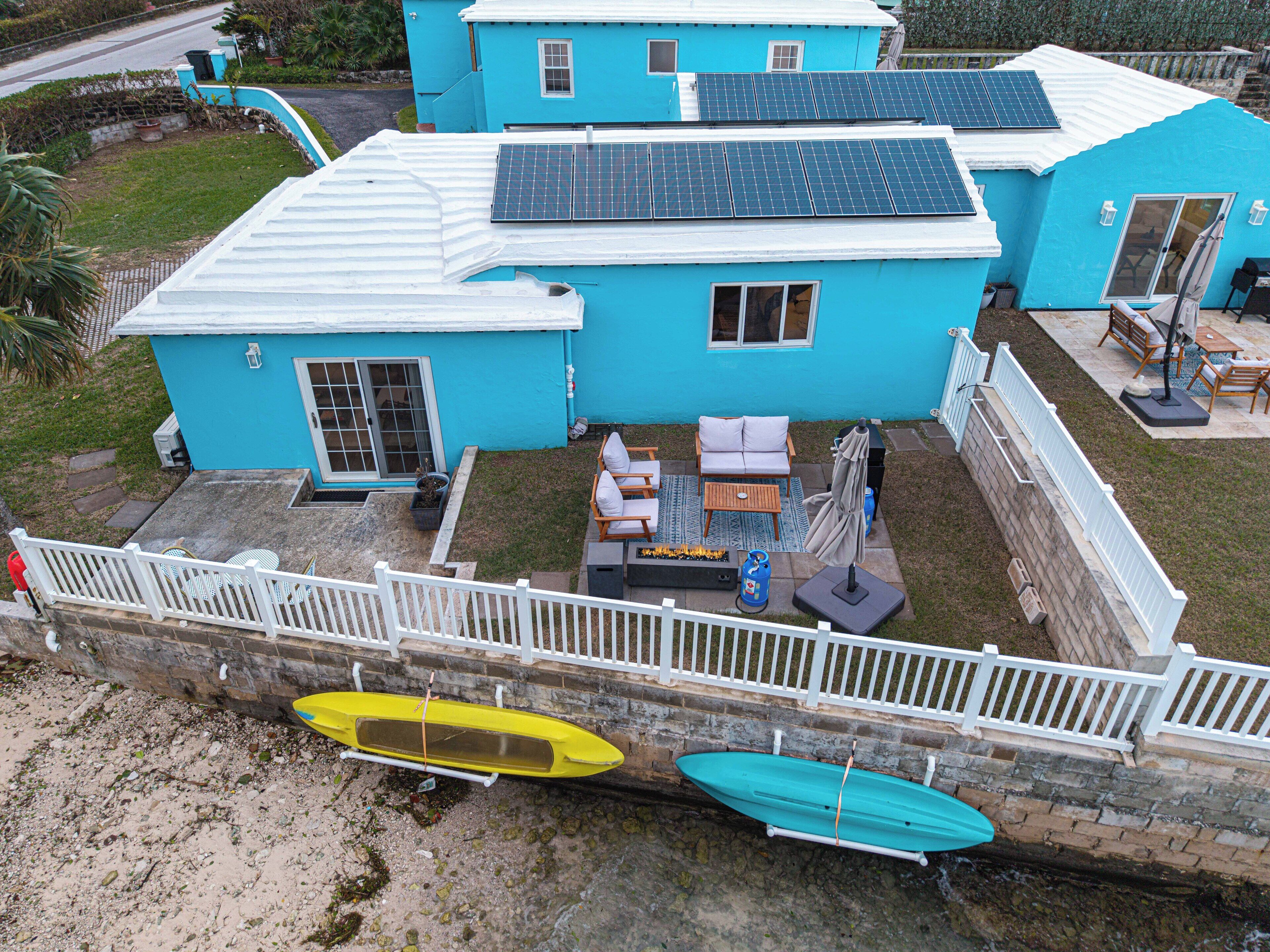 Apartment, 1 King-Bett, Terrasse, Meerblick | Terrasse/Patio