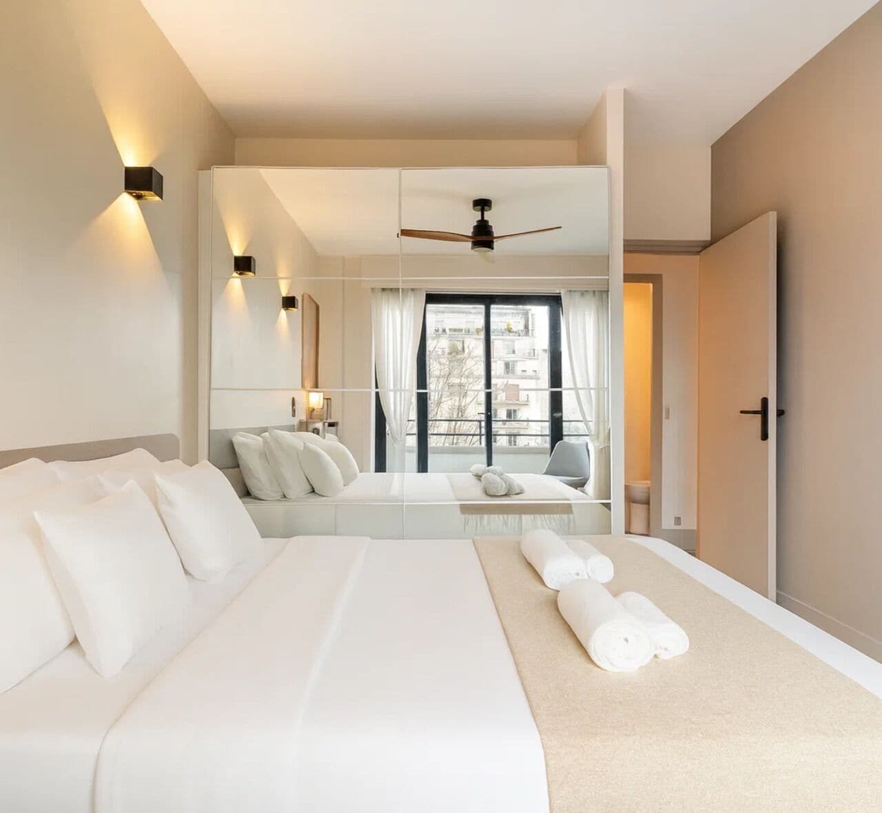 Superior Apartment, Garden View | Iron/ironing board, travel cot, free WiFi, bed sheets