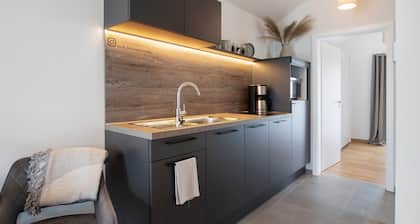 Appartement de vacances '6' avec vue sur la montagne, terrasse privée et Wi-Fi