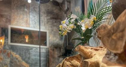 Samadhi, gßte avec jardin, clim, jacuzzi, parking privé, animaux acceptés