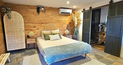 Samadhi, gîte avec jardin, clim, jacuzzi, parking privé, animaux acceptés