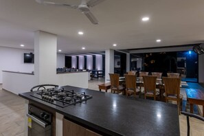 Villa, 5 chambres, accessible aux personnes à mobilité réduite, fumeurs | Restauration