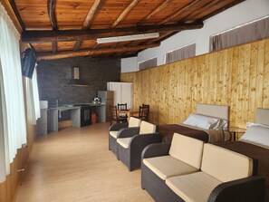1 habitación y ropa de cama 