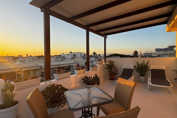 Panoramic Triple Room, Balcony, Mountain View | Terrace/patio