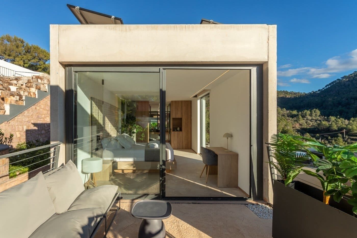 Roof Top Villa - Private Garden, jacuzzi and panoramic view to Sierra Calderona mountains | Terras