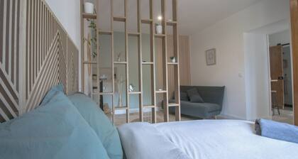 Maison avec jardin jusqu'a 4pers. prĂšs de St Emilion-Pomerol et des Grands vins