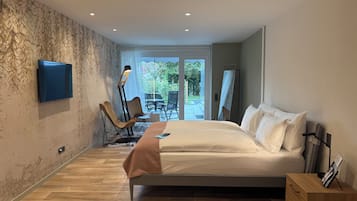 Habitació doble clàssica, balcó | Façana frontal de l'allotjament