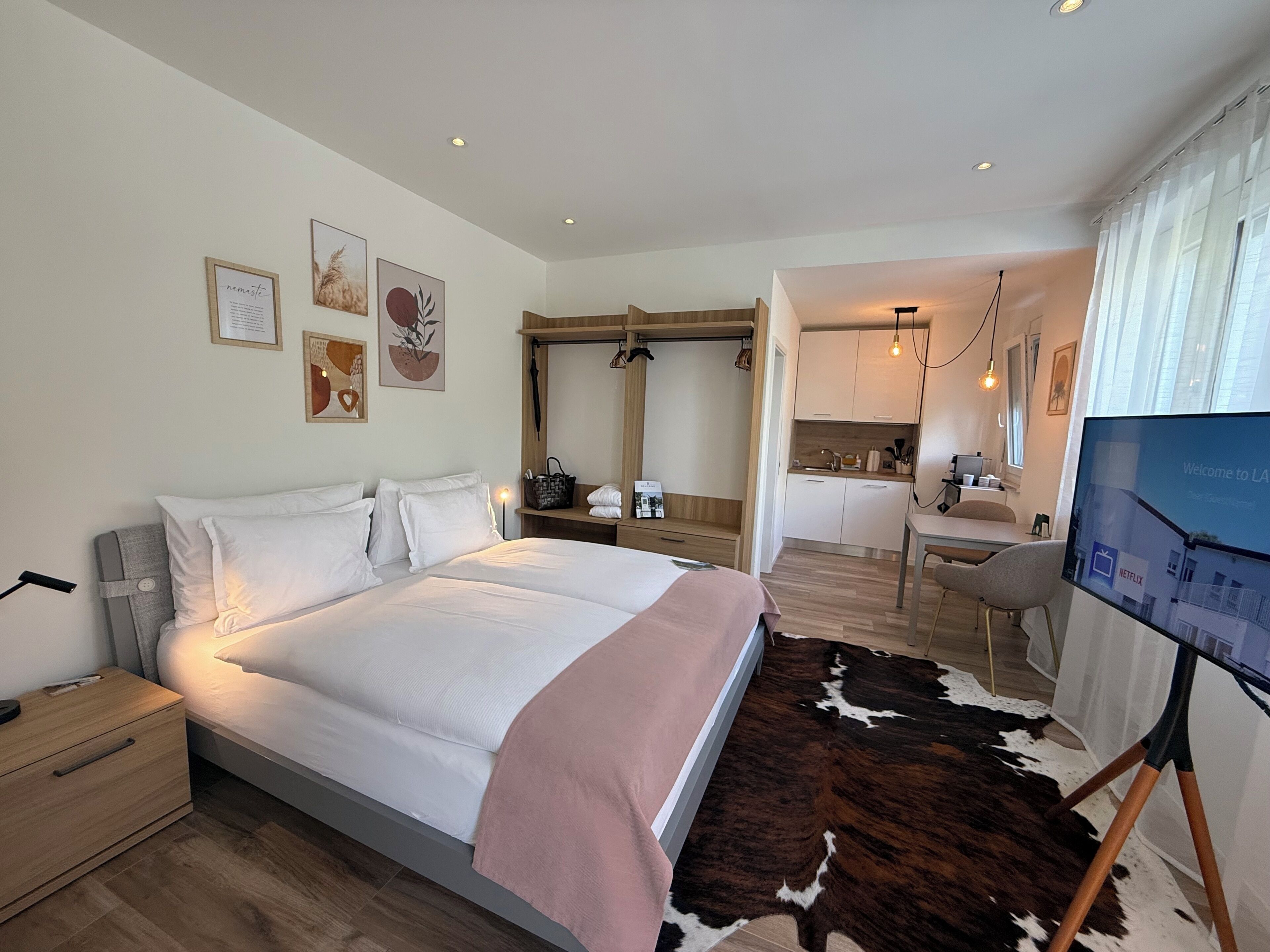 Classic Studio, Balcony | In-room safe, desk, laptop workspace, blackout drapes