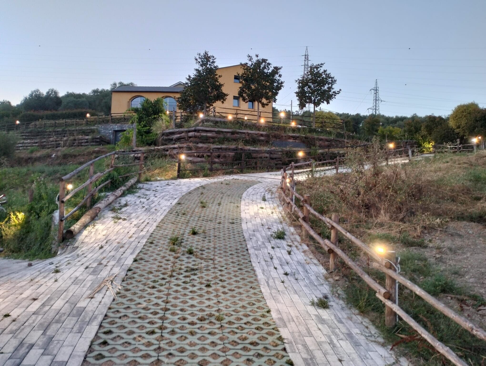 Enceinte de l’hébergement