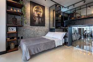 Comfort Apartment | Living room | TV - Nilmare Apart Hotel (Itapema)