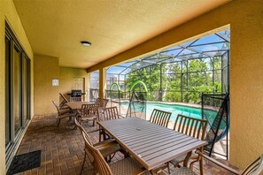Dining - 9BR Home w/ Private Pool, Game Room, & Free Resort Access (Kissimmee)
