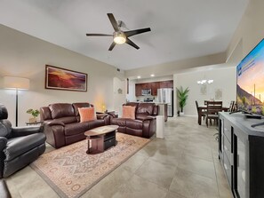 Condo, Multiple Beds, Pool Access, Pool View (Southern #1114 Mesa) | Living area