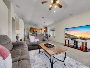 House, Multiple Beds, Patio, Garden View (Stonebridge San Tan Valley) | Living area