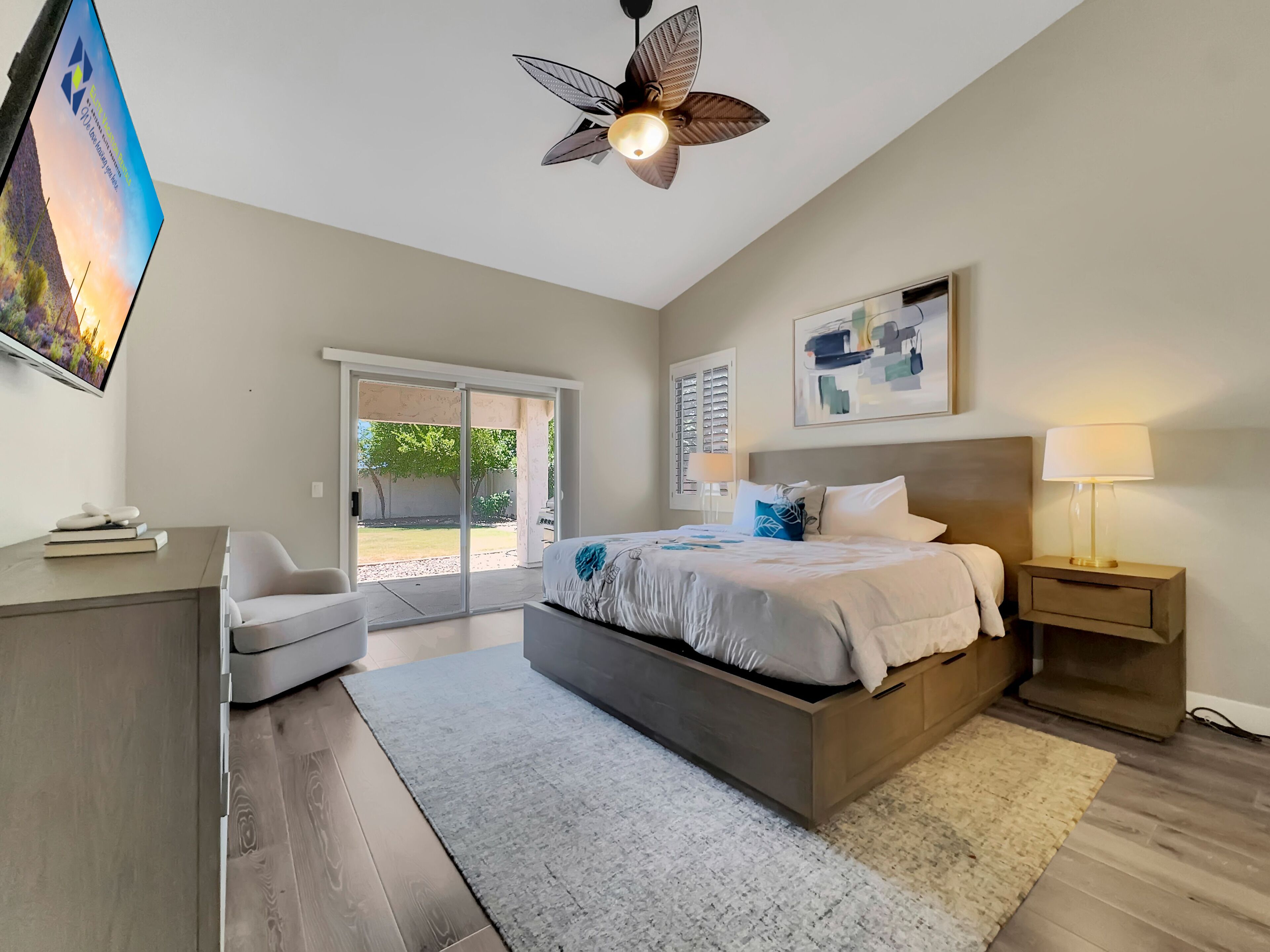 House, Multiple Beds, Pool Access, Pool View (Juniper Scottsdale) | 3 bedrooms, individually decorated, individually furnished, bed sheets