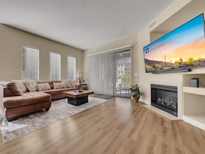 Condo, Multiple Beds, Pool Access, Mountain View (5th #159 Ahwatukee) | Living area | Fireplace