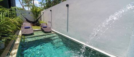 Außenpool, beheizter Pool