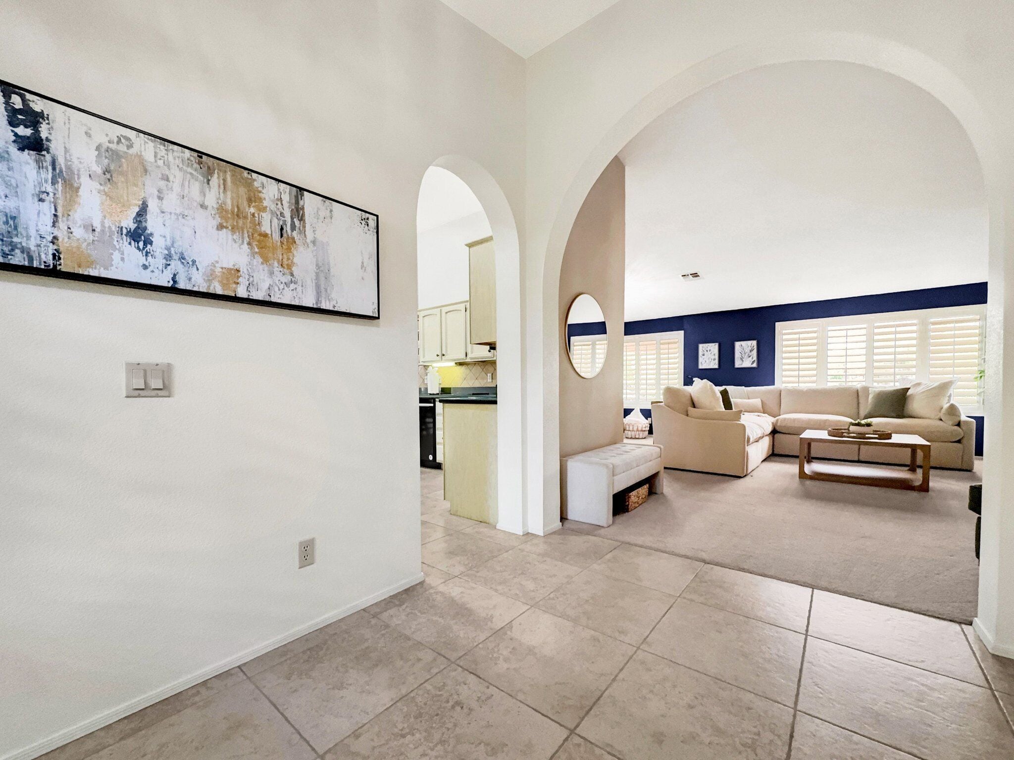 Hus, flere senger, adgang til basseng, byutsikt (Flame Tree Sun Lakes) | Oppholdsområde