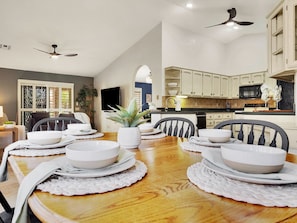 House, Multiple Beds, Pool Access, City View (Flame Tree Sun Lakes) | Private kitchen | Coffee/tea maker - Flame Tree Sun Lakes (Chandler)