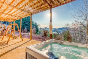 Baignoire à remous extérieure