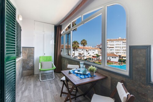 Apartment 'El Portil' with Shared Pool, Wi-Fi and Air Conditioning
