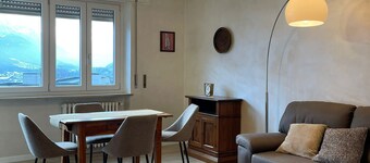 Apartment 'Solange Saint Vincent' with Mountain View and Balcony