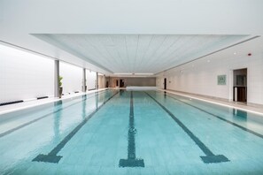 Indoor pool, outdoor pool, open 6:30 AM to 10:00 PM, pool umbrellas