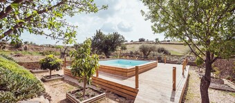 Maison de campagne "Burro" avec vue sur les montagnes, Wi-Fi et climatisation
